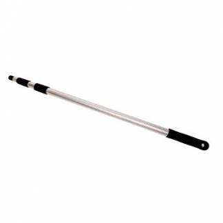 Teleskopskaft Max 74-180cm Alu S&oslash;lv/Sort til Max afst&oslash;ver