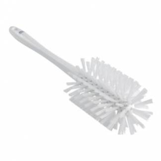 R&oslash;rb&oslash;rste Vikan &Oslash;90x430mm Medium/Stiv med Fuldst&oslash;bt skaft Hvid