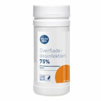 Desinfektion Serviet Kiilto Pro Overfladedesinfektion 75% 20x20cm Fødevaregodk.
