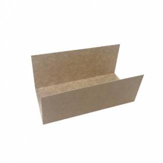 Papindl&aelig;g L138xB63xH60mm Pap/PE Brun/Brun til FIX-Up pose nr. 3. 4. og 5