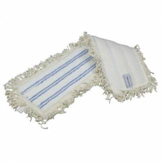 Moppe V&aring;d Combi 60cm Microfiber Kraftig med L&oslash;kker Hvid Velcro