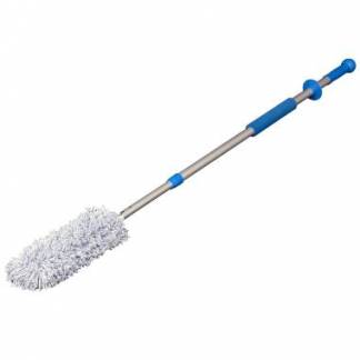 Afst&oslash;ver 51cm Microfiber/Alu med Teleskopskaft Ergo Globe 100-180cm Gr&aring;