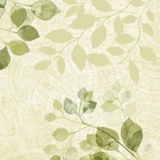 Serviet Bio Dunisoft Airlaid 40x40cm Paisley Leaves