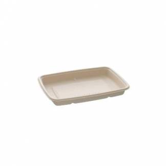 Bakke 600ml L229xB165xH29mm Bagasse Natur