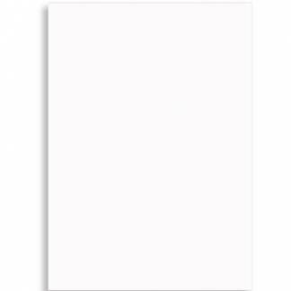 Tjenerblok 100 Ark A6 60g L14.8xB10.5xH0.76cm Svanem&aelig;rket Uden Linjer Hvid