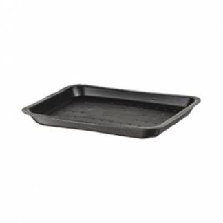 Skumbakke Linstar E39-16 3S 4S Rektangul&aelig;r L225xB175xH16mm XPS Sort