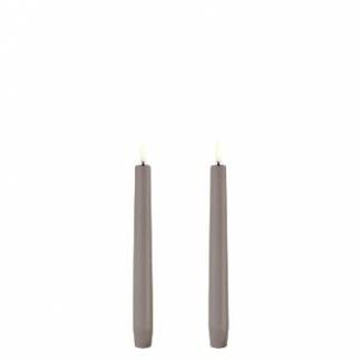 LED Stagelys Uyuni &Oslash;2.3xH20.5cm Uden Fjernbetjening Sandstone