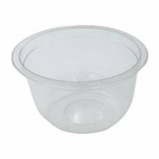Plastb&aelig;ger Rund 200ml &Oslash;95xH53mm RAPET PET Klar