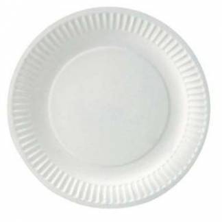 Paptallerken Catersource &Oslash;18xH1cm Pap Hvid