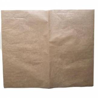 Burgerpapir L250xL400mm 35+6gr Duplex HD PE-Belagt Brun FRA 107989 L330xB400mm