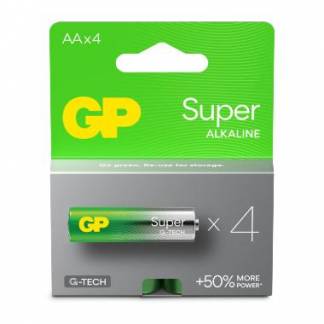Batteri GP Super Alkaline AA 4-pak