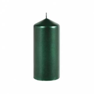 Bloklys Duni Br&aelig;ndetid 50 timer &Oslash;70xH150mm Parrafin M&oslash;rke Gr&oslash;n