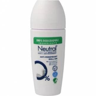 Deodorant Roll-on Neutral AP 50ml Svanem&aelig;rket/Allergim&aelig;rket uden Parfume/Alkohol
