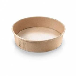 Salatsk&aring;l Eco-Line 900ml &Oslash;185xH49mm Pap/PLA Brun