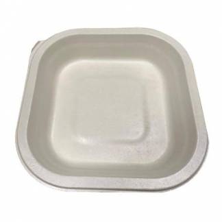 Bakke 1-Rum 672ml Square L180xB180xH36mm Pap Natur