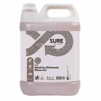 Maskinopvask Afsp&aelig;nding Sure Machine Dishwash Rinse Aid 5ltr Ecolabel Mid./H&aring;rdt