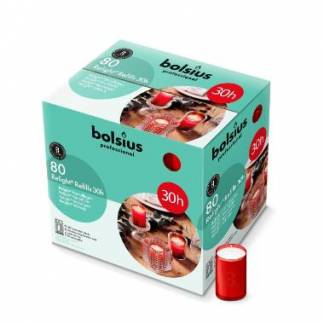 Refill Relight Br&aelig;ndetid 30 timer til Glaslys R&oslash;d