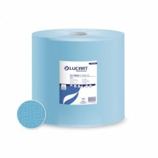 Aft&oslash;rringsrulle Industri Lucart SkyTech XL 3-lag &Oslash;37.5cm B36cmxL360m Genbrug Bl&aring;