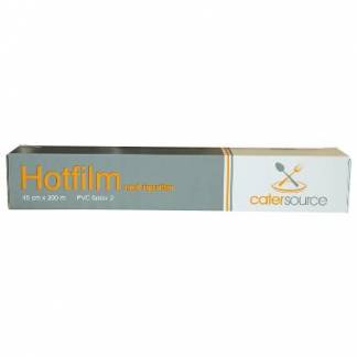 Film Catersource Uperforeret Hotfilm B44cmxL300m 7my PVC Champagne i cut-box