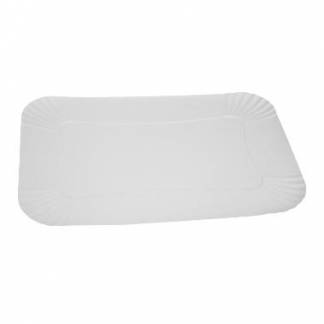 Sm&oslash;rrebr&oslash;dsfad L430xB300mm Hvid Pap