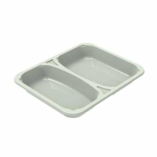 Bakke 2-rum C 2227-2L rektangul&aelig;r 227X178X29mm 770ml CPET Evolve