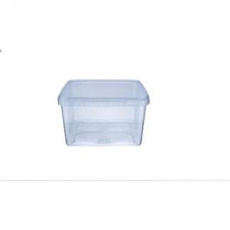 B&oslash;tte 3000 ml L195xB195xH112mm PP 1/PL 1200stk klar