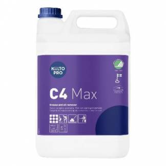 Grundrengøring Gulv Kiilto Pro C4 Max 5ltr Svanemærket u Parfume Man/Skum/Mask
