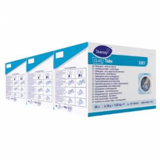 T&oslash;jvask tabs Clax Tabs 33E1 56stk uden blegemiddel til farvede tekstiler