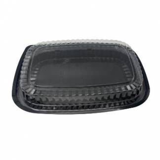 Sushibakke 550 ml 258x189x57 mm PP Sort m/H&oslash;jt l&aring;g Stor