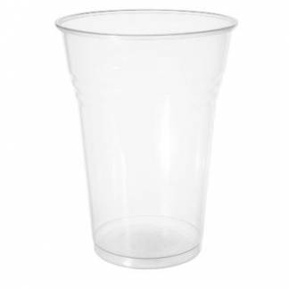 Plastglas 75 cl &Oslash;115x155 mm PP Klar