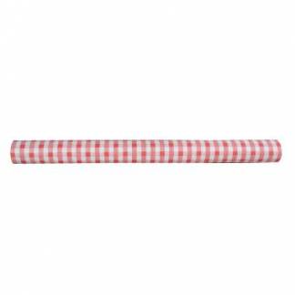 Dug Rulledug TableSMART Papir Damask Kvalitet 1.2x50 m R&oslash;d/Hvidtern