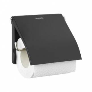 Toiletrulleholder Brabantia ReNew B1.7xL13.2xH12.3cm Metal Mat Sort