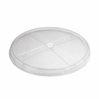 Plastl&aring;g K5321-1 &Oslash;330x22,7mm Lav model APET til &Oslash;321 Pizza/Tapas bakker Klar