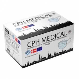 Mundbind 3-lags Type II Astma-allergi godkendt bl&aring;