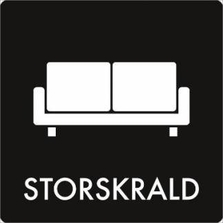 Piktogram Storskrald 60x60mm
