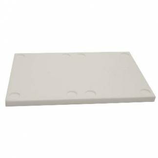 L&aring;g 40x30x2.5cm EPS SunPack til termokasser 40x30 Hvid