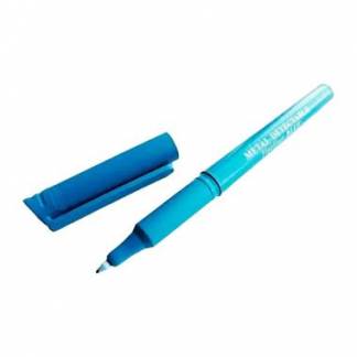 Tuschpen 1 stk Permanent Detekterbar Fineliner Bl&aring;-Sort