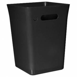 Affaldsbeholder 3 stk 15ltr Plast Sort V&aelig;gh&aelig;ngt SAMPAK