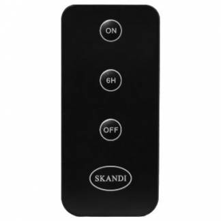 Fjernbetjening L11.5xB4.4xH1cm til SKANDI LED lys Sort