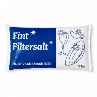 Maskinopvask Filtersalt fint 2 kg