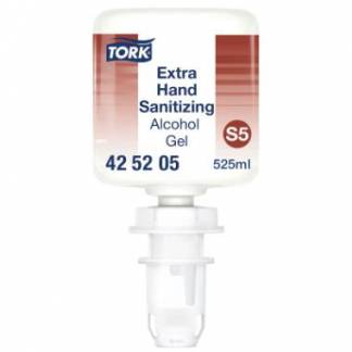 H&aring;nddesinfektion Tork Gel Extra 525ml med Alkohol til Mini S5 dispenser
