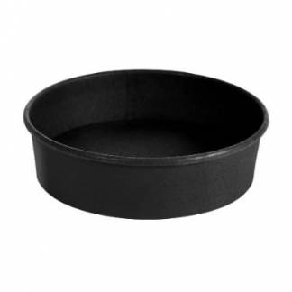Salatsk&aring;l rund 900 ml Ronda Wide+ &Oslash;184x49mm Sort