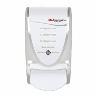 Dispenser Manuel Deb InstantFoam 1000ml Plast Hvid til h&aring;nddesinfektion