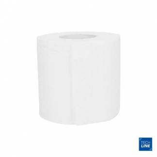 Toiletpapir Techline 2-lag &Oslash;10 x L22M x  9.5cm Nyfiber Hvid