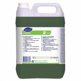 H&aring;ndopvask Suma Star D1 med Farve/Parfume 5 ltr Gr&oslash;n