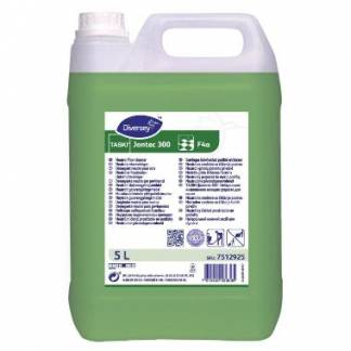 Universalreng&oslash;ring Gulv Jontec 300 F4a Neutral pH med Farve/Parfume 5 ltr Gr&oslash;n