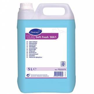 T&oslash;jvask Skyllemiddel Clax Soft Fresh 50A1 med Farve/Parfume 5 ltr Bl&aring;
