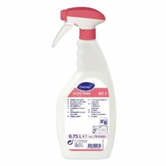 St&aring;lpleje Suma Inox D7.1 750ml med Spray til pleje af rustfrit st&aring;l