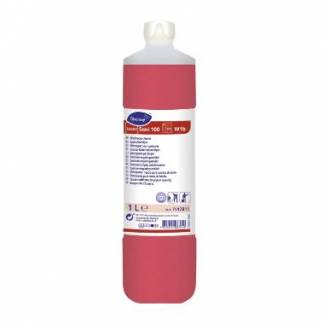 Sanitetsreng&oslash;ring Sani 100 W1b Alkalisk med Farve/Parfume 1 ltr R&oslash;d