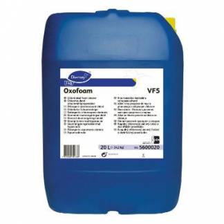 Skumreng&oslash;ring Oxofoam VF5 alkalisk uden farve/parfume med hypoklorit 20 ltr
